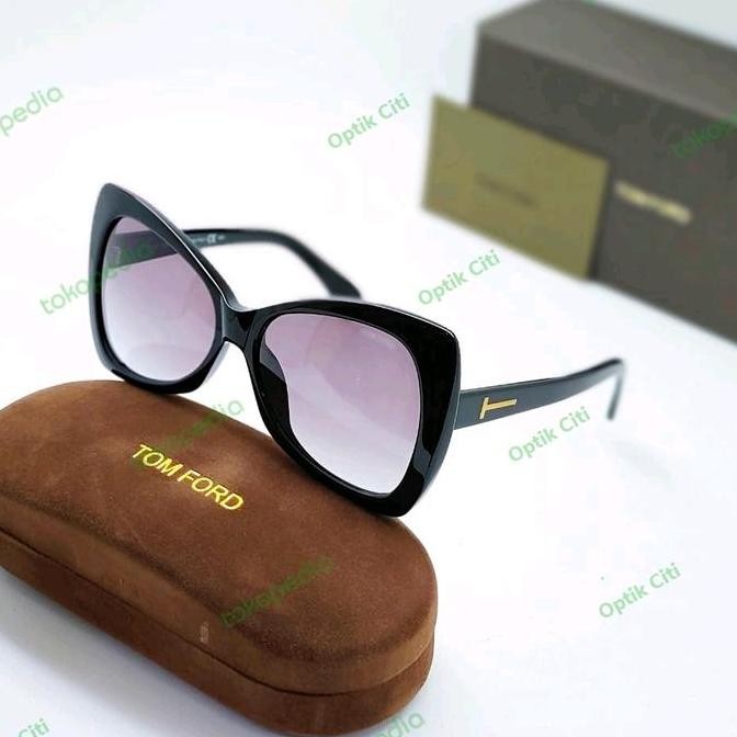 kacamata hitam sunglasses wanita tom ford nico 175 grade original