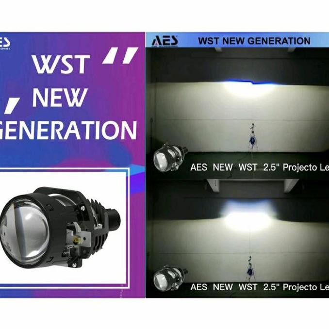 Promo NEW Biled WST AES BLUELENS 2,5 INCH I PROJECTOR PROJIE AES BILED WST COD