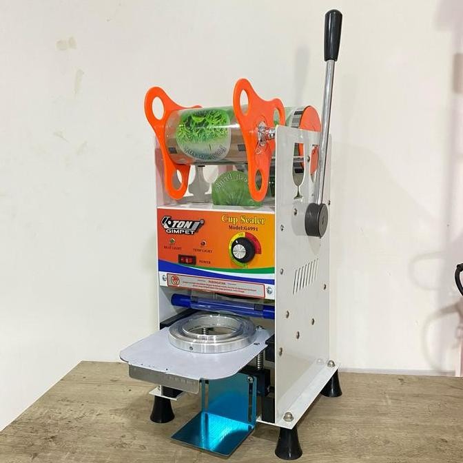 ETON GIMPET Cup Sealer 24 Oz Mesin Cup Sealer  Pres Plastik Cup Mesin Press Gelas Plastik Bisa Untuk