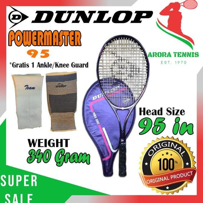 Promo Raket Tenis Tennis DUNLOP POWER MASTER 95 ORIGINAL COD