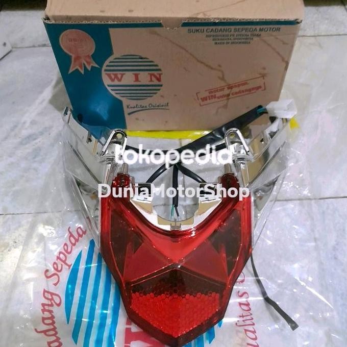 Promo Reflektor assy lampu belakang vario techno 125 old lama KZR COD