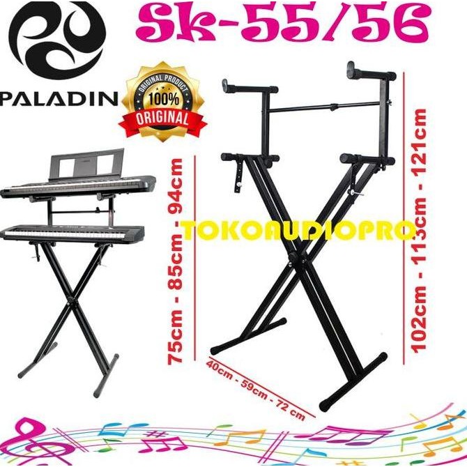 New  Stand Keyboard 2 Susun  Stand Keyboard Paladin SK55 2 Susun