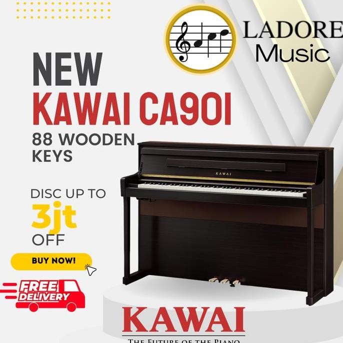 New  KAWAI CA901 Digital Piano - Black / White / Rosewood /CA-901 CA 901