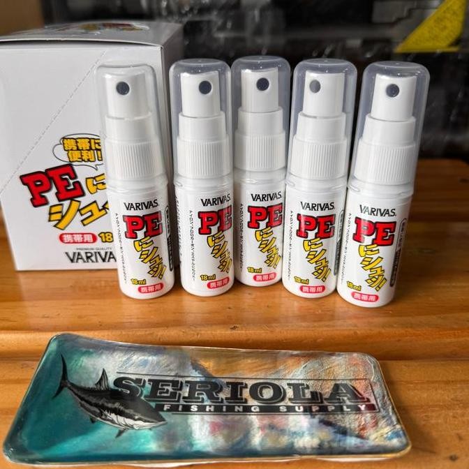 VARIVAS PELUMAS PE // cairan pelumas benang pe memancing
