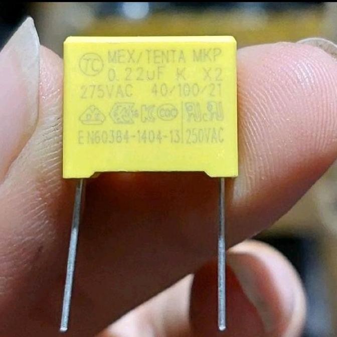224 220 220N 0.22UF 0.22 220NF 275V KAPASITOR BUKAN 400 450 400V 450V