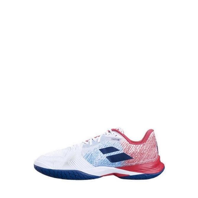 Promo Sepatu Tenis Pria Babolat Jet Mach 3 All Court - White/Red BAB30S24846W COD
