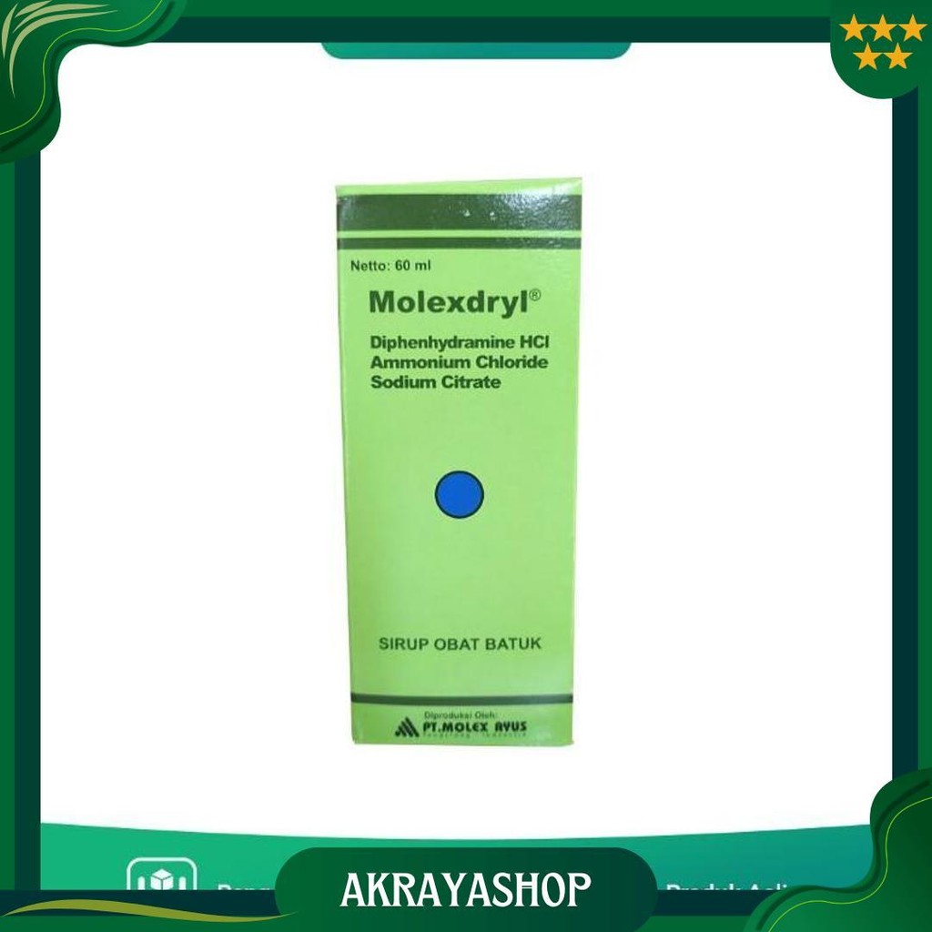 

Molexdryl Syrup 60Ml Promo