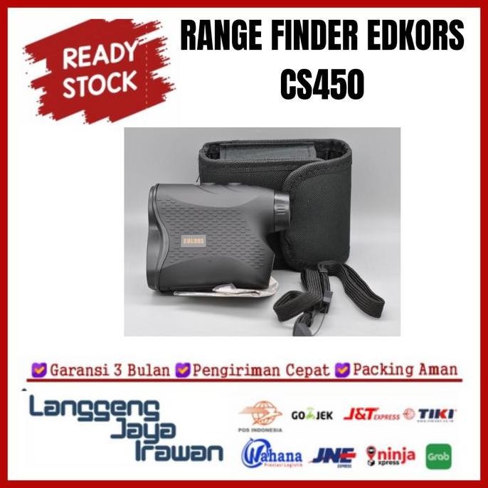 TERMURAH - Ukur Jarak Range Finder Edkors CS450 Rangefinder Laser Golf Berburu