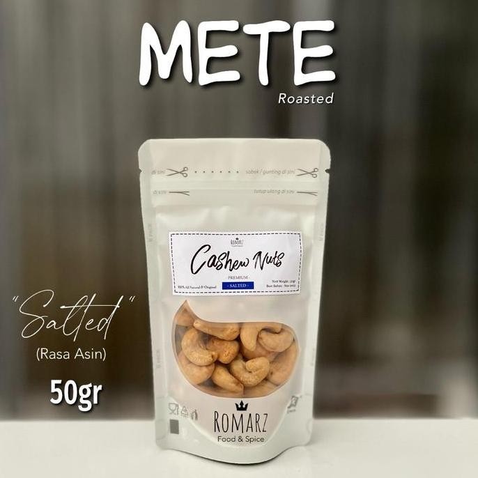 

Kacang Mete Mede Oven Panggang Super Roasted Asin 50Gr Allshop