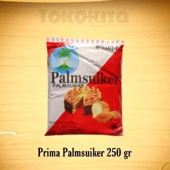 

prima palm suiker merah 250gr / palmsuiker prima / gula aren bubuk