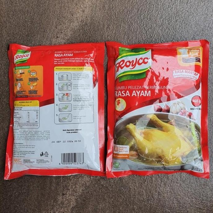 

ROYCO RASA AYAM BUMBU PELEZAT SERBA GUNA 460g