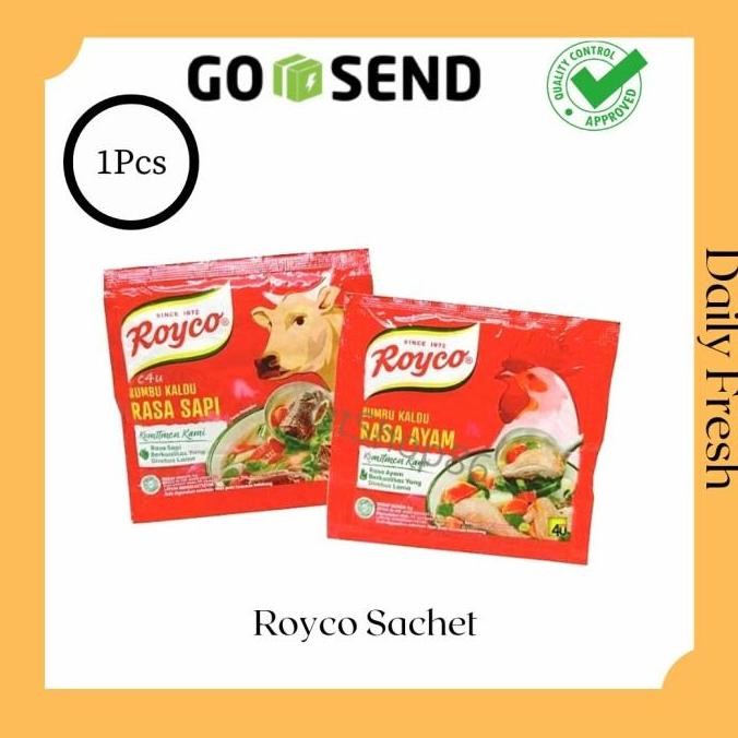 

Royco Ayam Sapi Sachet - Bumbu Kaldu Penyedap Rasa Royco