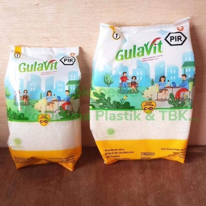 

Gula Kristal Putih GulaVit Bervitamin C+D isi 250g, 500g