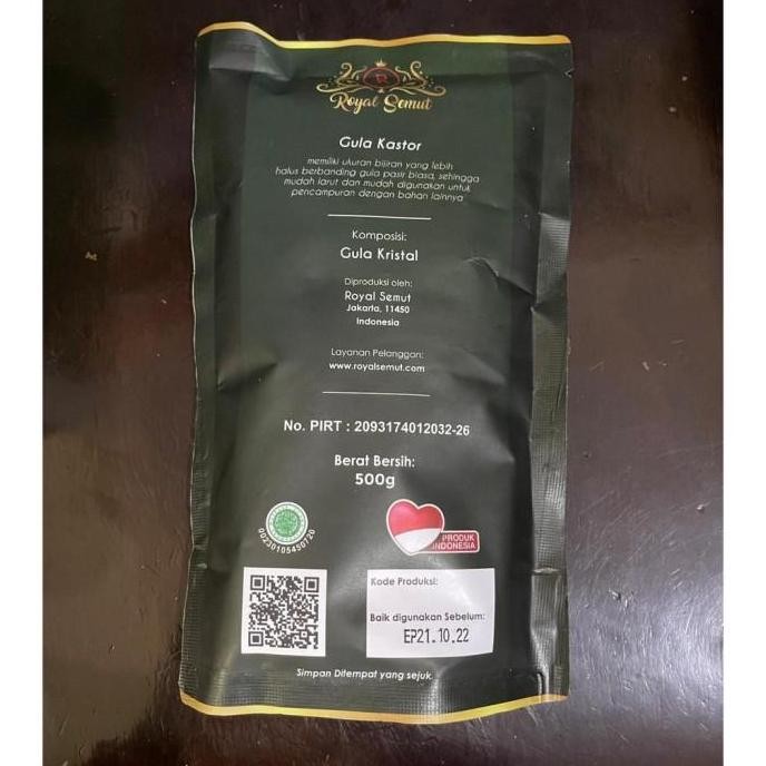 

Gula Kastor Royal Semut Castor Sugar 500gram