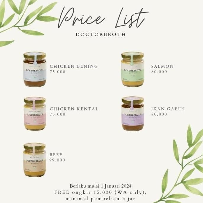 

Chicken Bening Doctor Broth by Madam Yeni