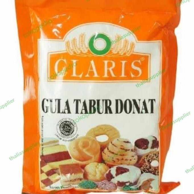 

CLARIS ORANGE GULA DONAT/GULA DINGIN 250GR X 1PCS, U/ COOKIES DLL