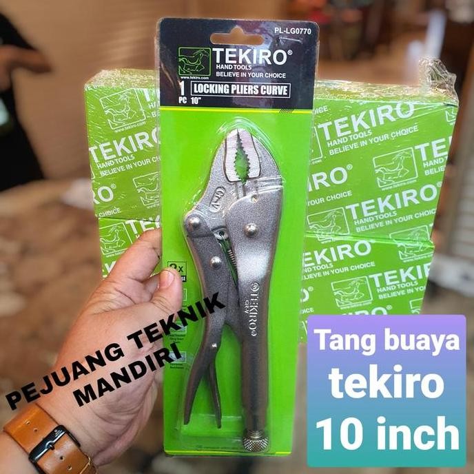 TANG BUAYA TEKIRO 10 INCH BENGKOK / TANG BUAYA / TANG JEPIT TEKIRO 10"