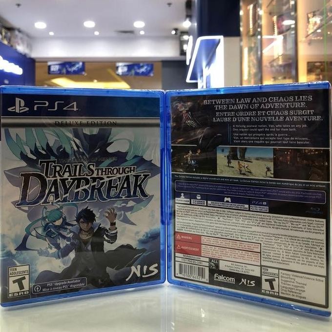 ps4 the legend of heroes trails through daybreak dlx ed