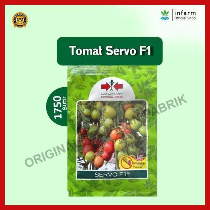 (Terbaru) Infarm - Bibit Tomat Servo F1 Benih Tomat Servo F1 1750 Biji Original Bestseller