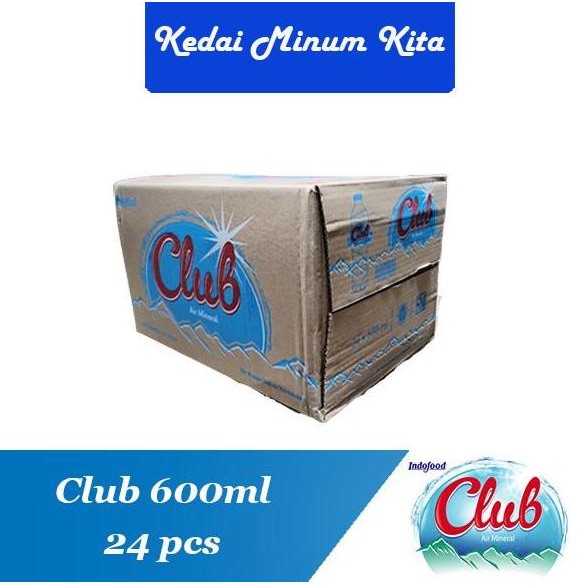 

Club Mineral Water 600ml Dus (24 botol)