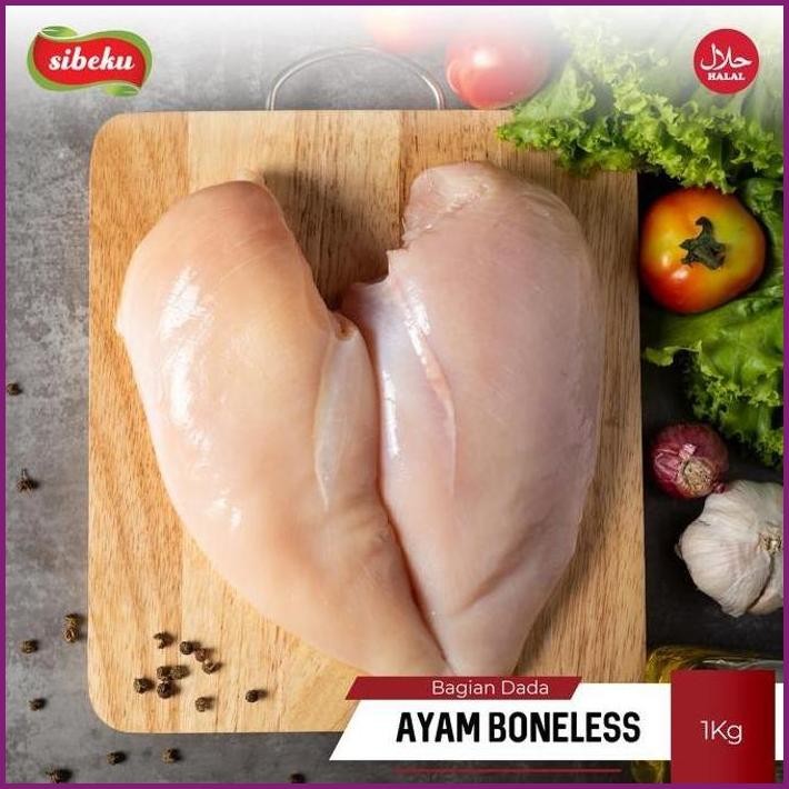 

STOCK READY AYAM DADA TANPA TULANG HALAL 1 KG FROZEN FOOD - SIBEKU DADA AYAM TERBARU