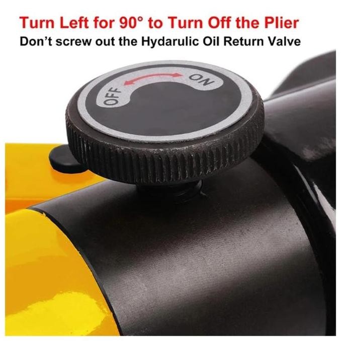 yqk120 hydraulic crimping plier tang press hidrolik skun 10-120mm