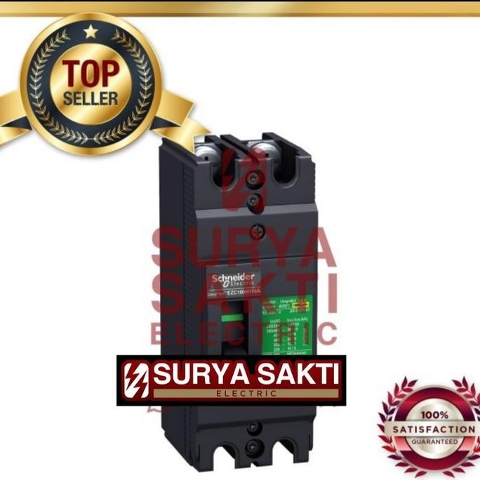 Promo SCHNEIDER EasyPact MCCB EZC100H 32A / 32 A 2P 30KA MCCB COD
