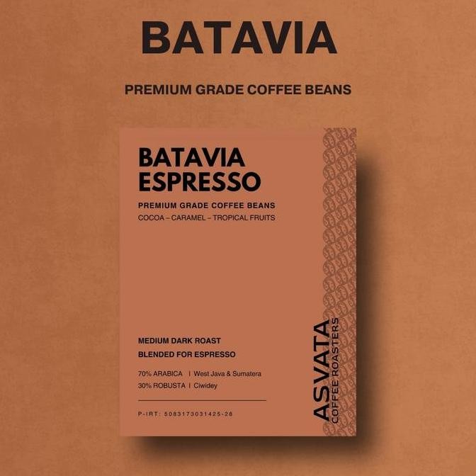 

Biji Kopi Batavia Espresso Blend 500 Gr Arabika Robusta Roasted Beans TS