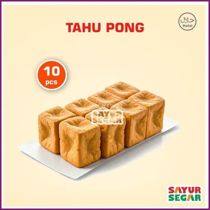 

STOCK READY TAHU PONG GORENG KOTAK 10PCS TERBARU