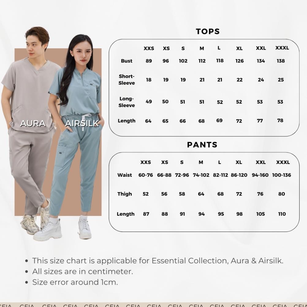 Scrub [Preorder] Geia Scrub Dokter | Scrubs Dokter | Baju Dokter | Baju Dokter | Baju Oka | Baju Ok 