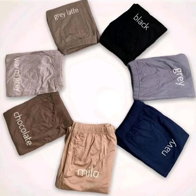 Ds16 >> Celana Legging Basic Premium Panjang Untuk Wanita Dewasa Rayon Premium Lembut Nyaman