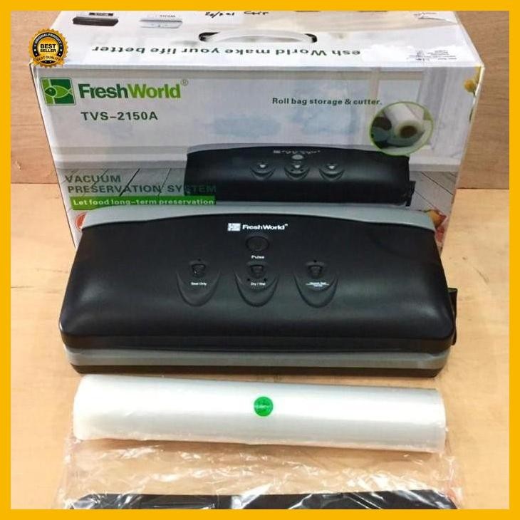 (Diskon) Vacuum Sealer/ Mesin Pengemas Vakum Fresh World Bestseller