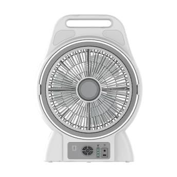 Krisbow Kipas Angin Dengan 60 Led Lampu Darurat 30 Cm