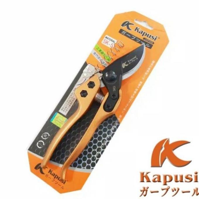 GUNTING DAHAN KAPUSI /GUNTING DAHAN RANTING STAINLES STEL KAPUSI JAPAN ORIGINAL WARNA SILVER