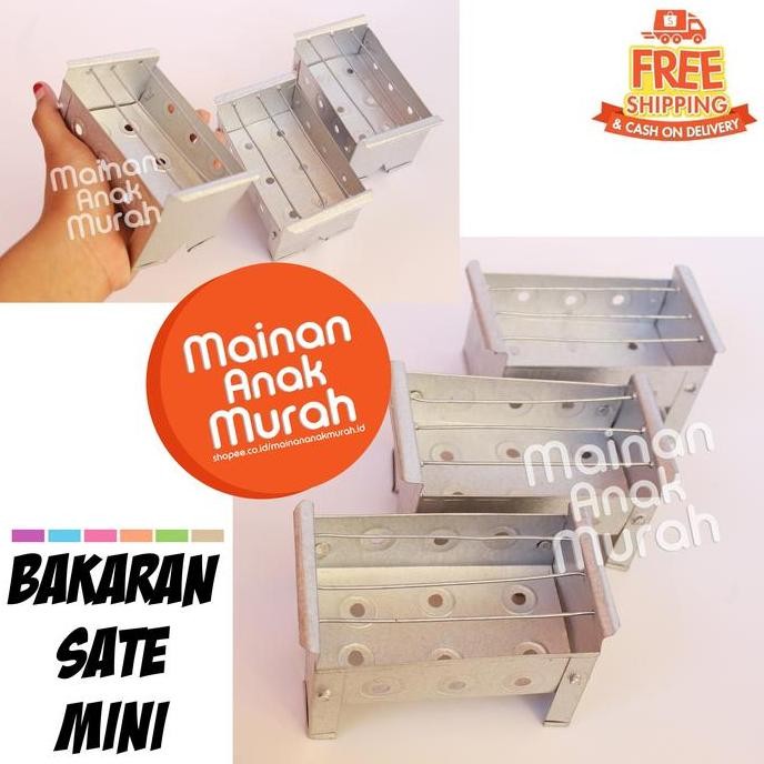 Panggangan Sate Mini Bakaran Sate Mini Alat Pemanggang Sate Mini