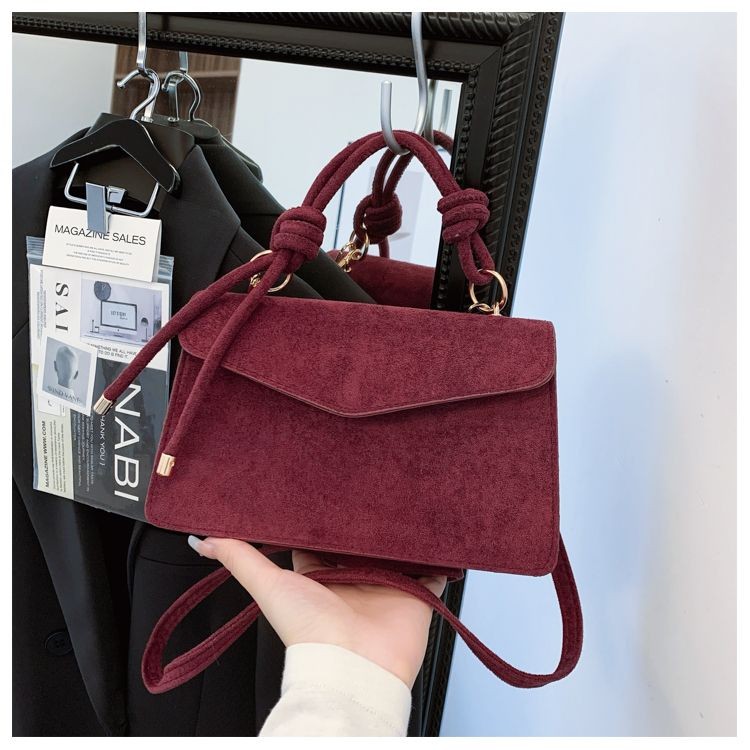 French Retro Small Square Bag