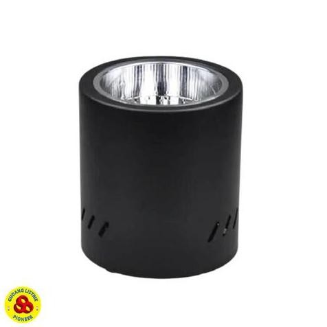 Downlight Outbow 4" Bulat Hitam Ceiling Lamp Ob 4 Inch Round Black