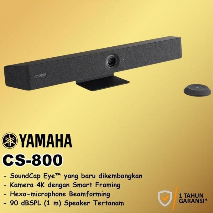 Yamaha Cs-800 Cs800 Camera 4K Video Soundbar Built In Microphone And Speaker Sound Bar Allshop