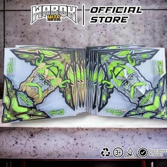 LAYANGAN SUKHOI TURNAMEN WAROK 10 PCS,BAHAN ADIDAS EDITION