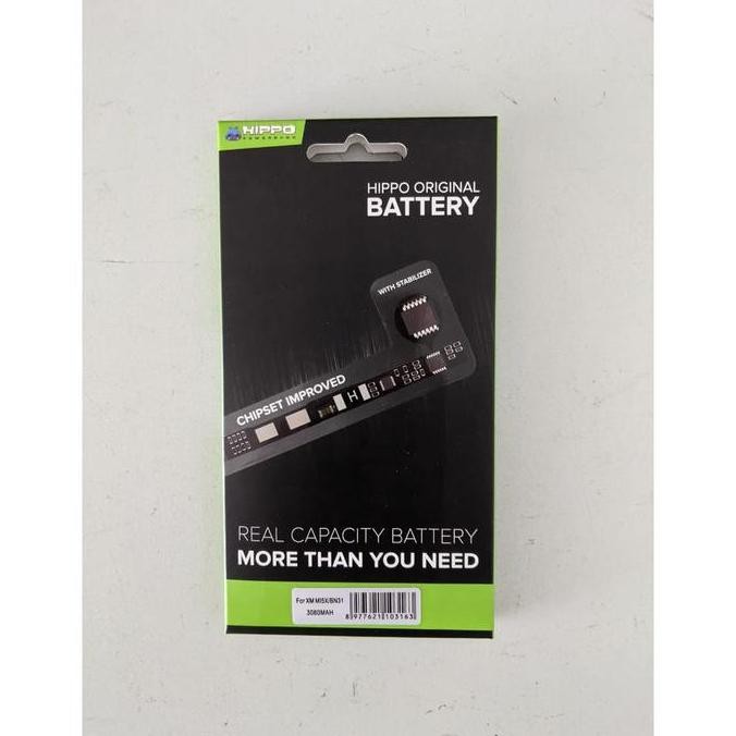 TERBARU - Baterai Xiaomi Mi A1 HIPPO [BN31]