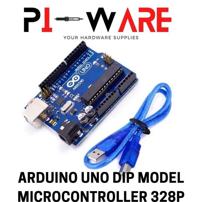 HARGA DISC - Compatible Arduino UNO R3 Model IC DIP AtMega 328P Microcontroller
