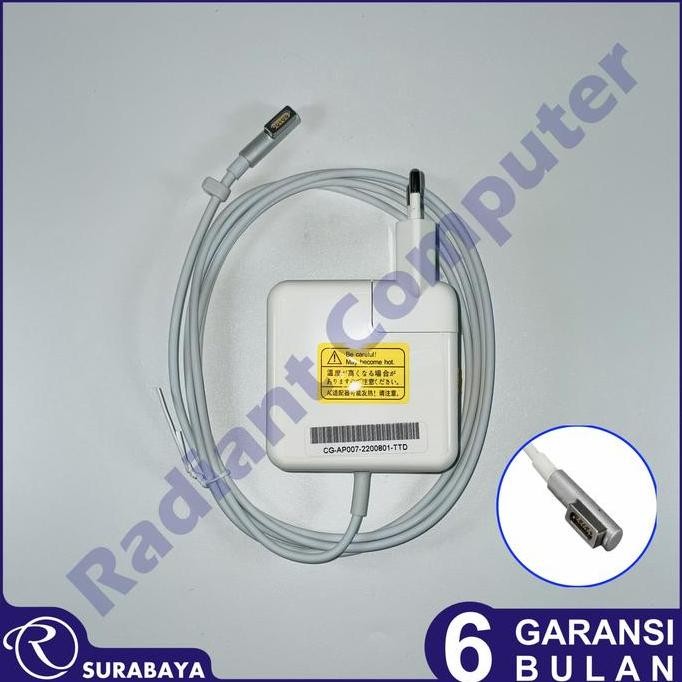 Adaptor Charger Original Apple 45W Magsafe model A1374