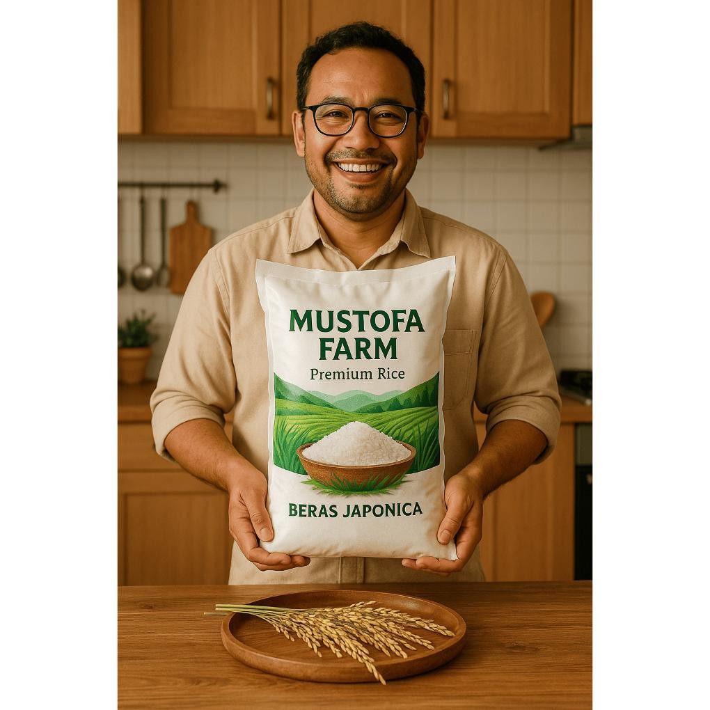 

Beras Jepang Mustofa Farm Japanese Japonica Rice Beras Sushi Premium