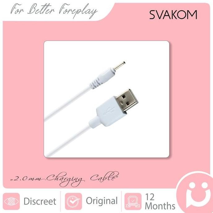 SVAKOM Accessories, 2.0 mm Charging Cable Type 3