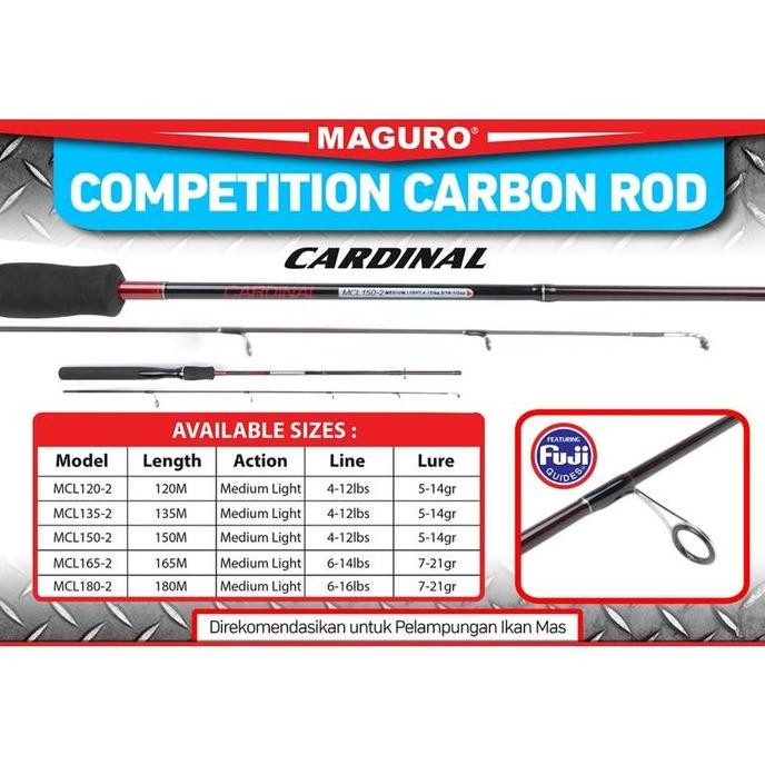 Joran Spinning Maguro Cardinal