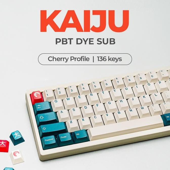 KAIJU PBT Dye Sub Keycaps