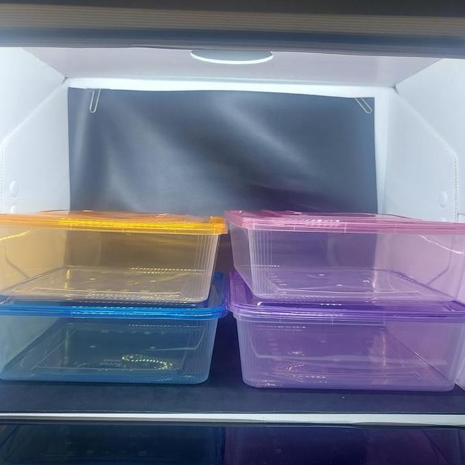 Thinwall / Kotak Makan / 2000 ml SQ Warna Premium isi 25 set