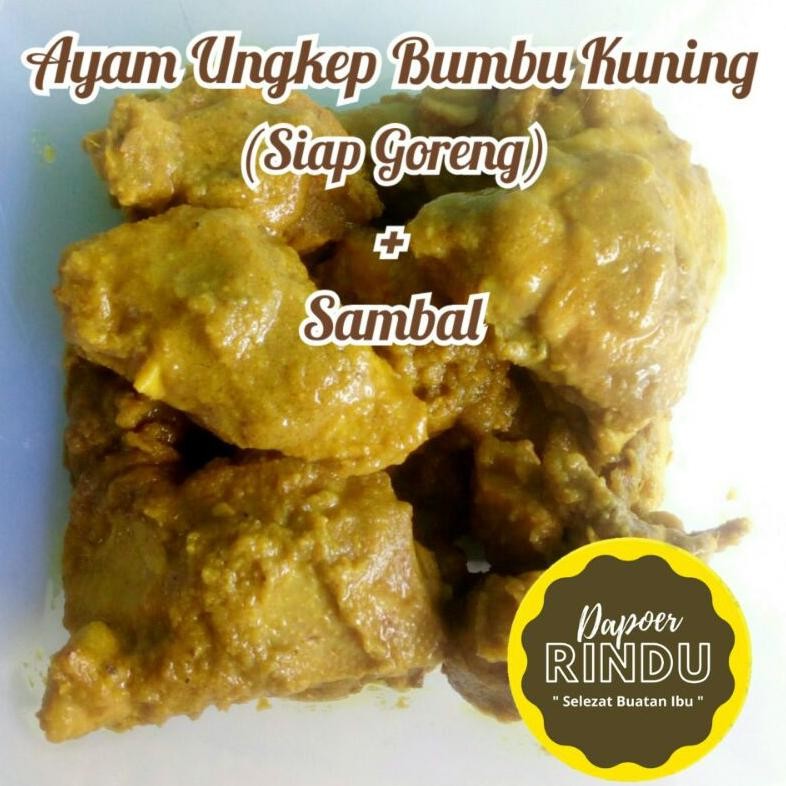 

READY STOK Ayam Ungkep Bumbu Kuning 1 ekor Siap kirim