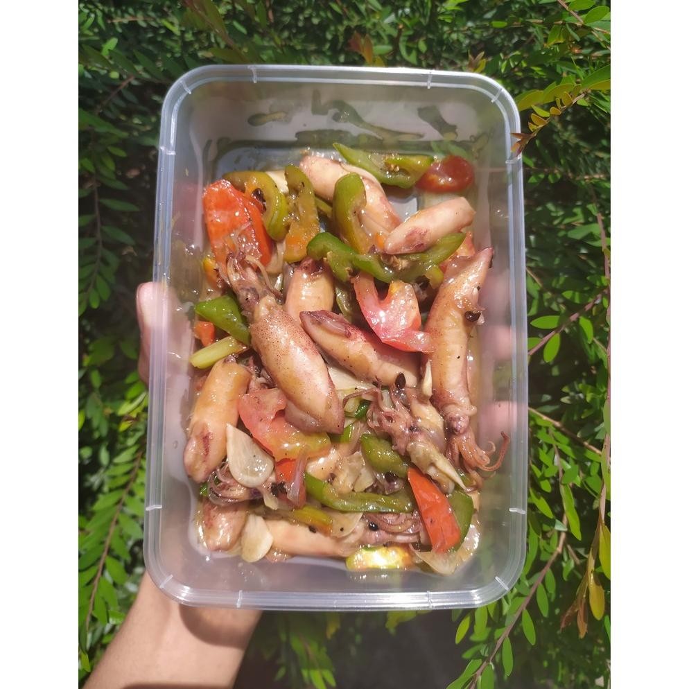 

TERLARIS Tumis Cumi Asin Siap Makan 100gr Bisa Vakum Siap kirim