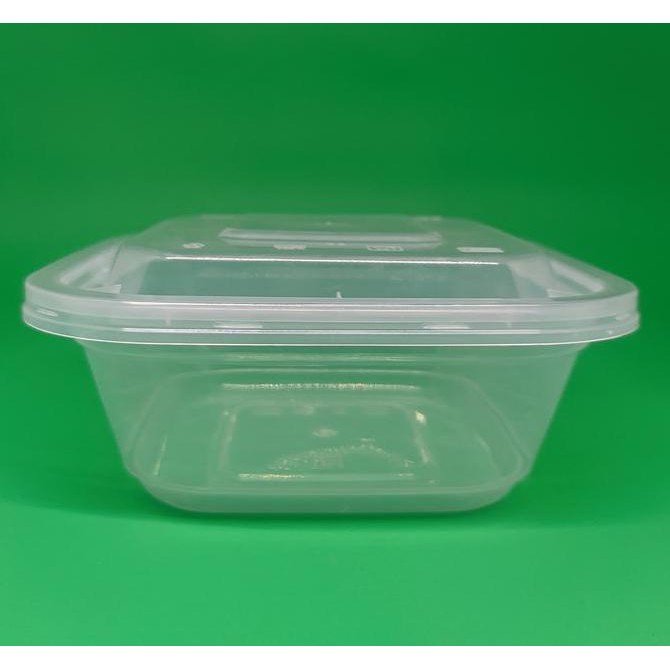 Thinwall 350ml Cup Kotak Wadah Makanan / Minuman 50pcs Free Tutup